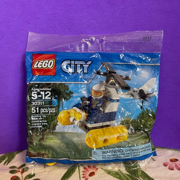 LEGO City Swamp Helicopter Poly Bag - Picture 1 of 2